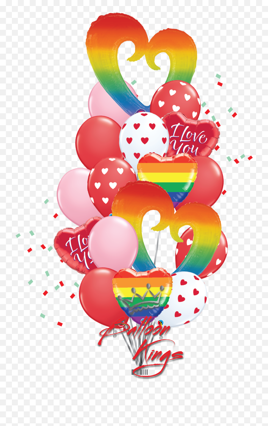 Open Heart Lover Bouquet - Balloon Emoji,Dynamite Emoji