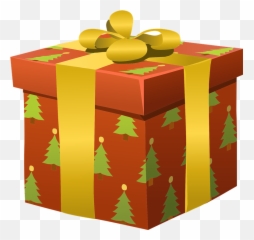 Free Golden Vectors - Christmas Present Png Emoji