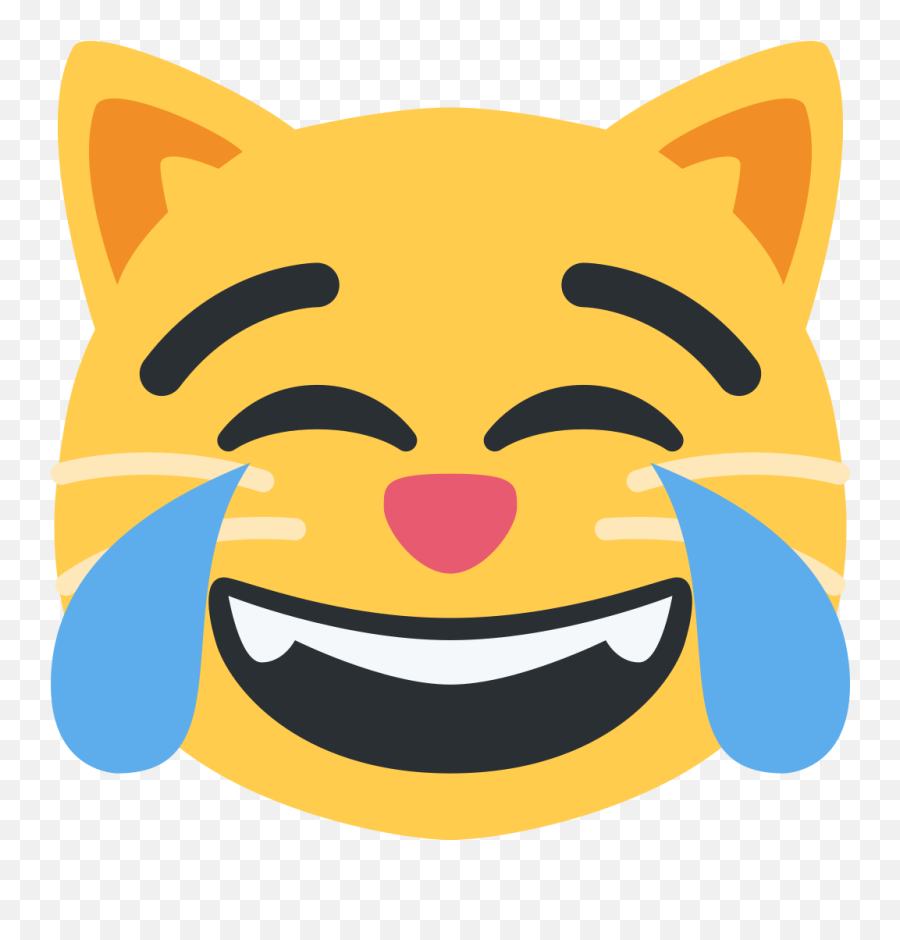 Twemoji12 1f639 - Laughing Cat Emoji,Laughing Emoji