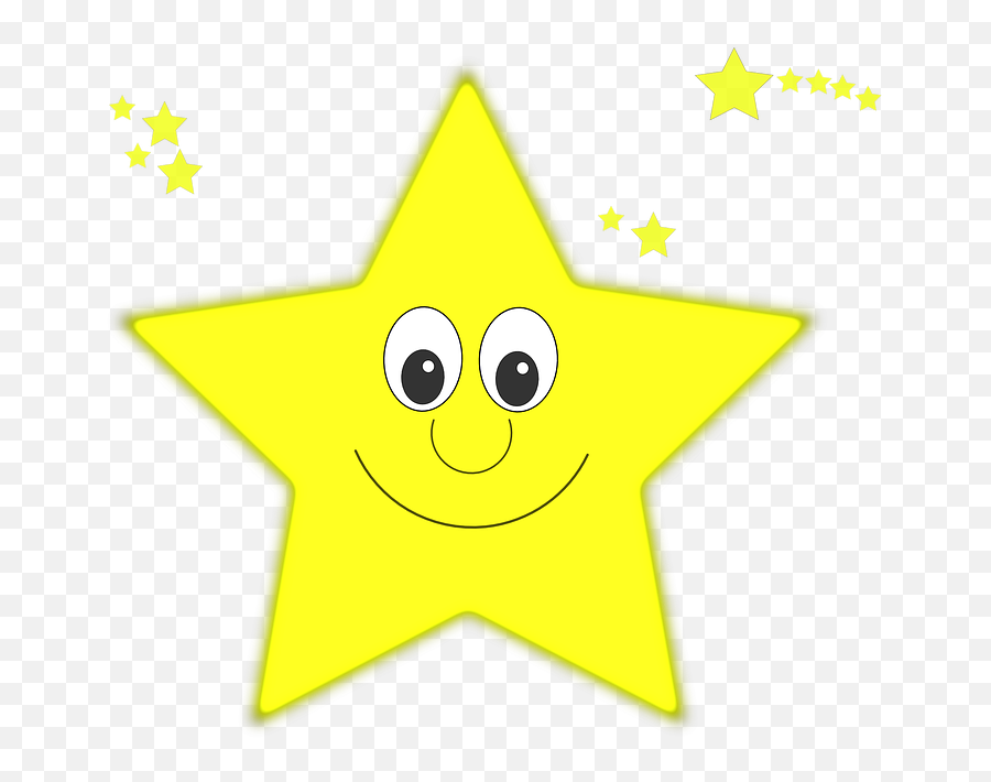 Star Yellow Face - Greeting Eid Al Fitr Emoji,Snowflake Emoji