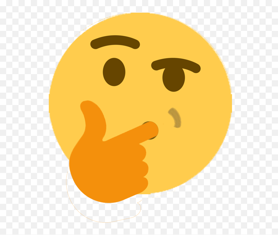 Thinking - Thinking Emoji Discord Png,Finger Emoticon