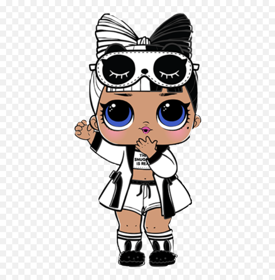 Snuggle Babe Lol Doll Clipart - Lol Snuggle Babe Emoji,Brrr Emoji