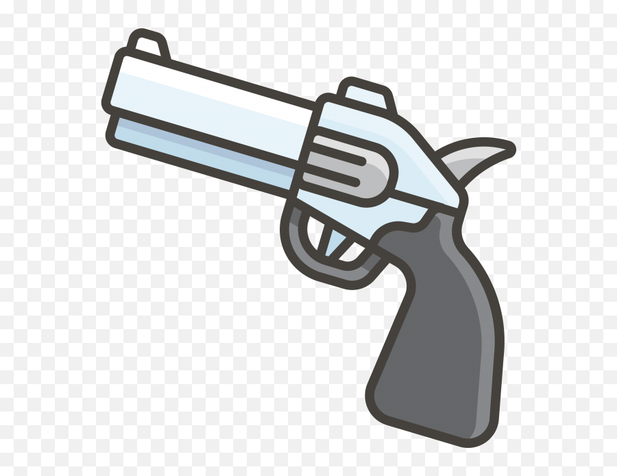 Emoji - Transparent Background Gun Emoji,Handgun Emoji