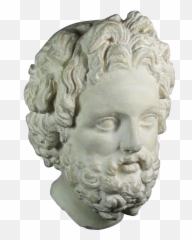 Greek Titian Chronos Statue Transparent - Greek God Head Png Emoji,Stonehead Emoji