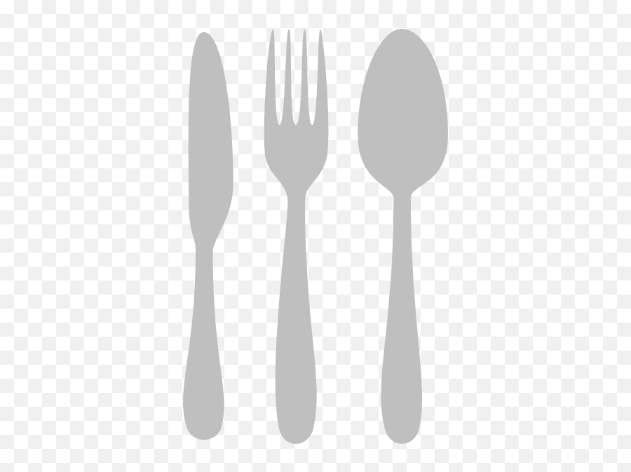 Fork Clipart Silverware Fork - Silver Fork And Spoon Clipart Emoji,Silverware Emoji