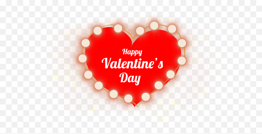 Valentines Day Hearts Png Clipart Free - Valentine Day Neon Png Emoji,Valentine's Day Find The Emoji