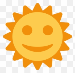 Large Emoji Icons - Sun Cartoon White Background,Chicken Hatching Emoji