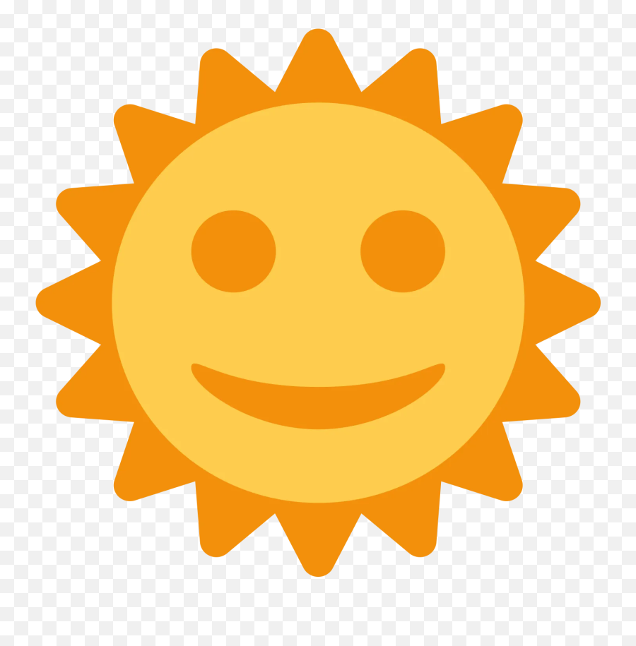 Large Emoji Icons - Sun Cartoon White Background,Chicken Hatching Emoji