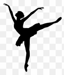 Graceful Ballerina - Transparent Ballerina Silhouette Emoji,Dancing Girls Emoji