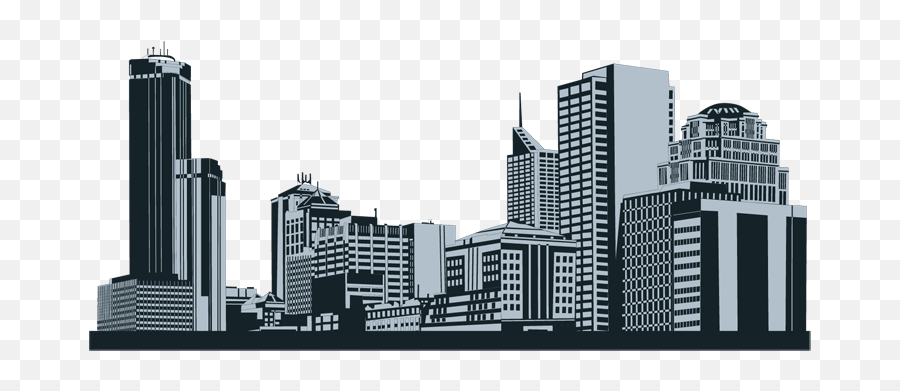 18334 City Free Clipart - City Buildings Clipart Png Emoji,Cityscape Emoji