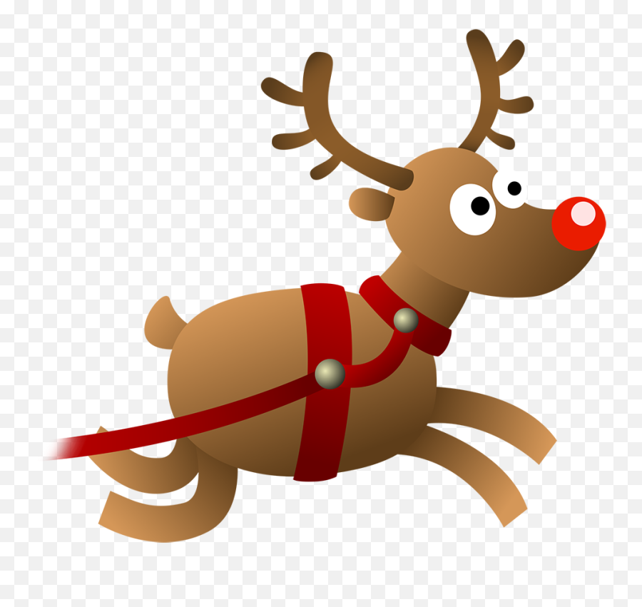 Reindeer Clipart Small - Reindeer Small Emoji,Reindeer Emoji