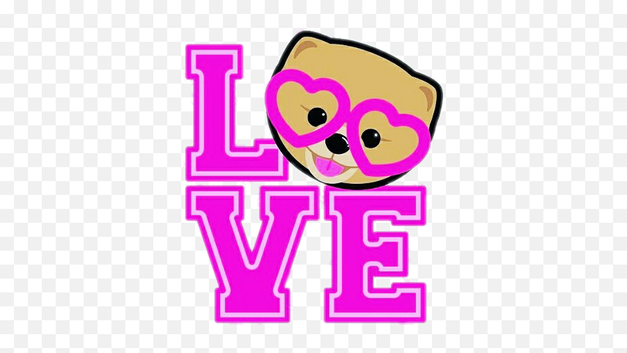 Jiffpom I Love You - Sticker By Decherchiantonell Clip Art Emoji,Jiffpom Emoji