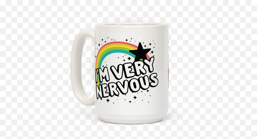 Nervous Dog Slogans Coffee Mugs Lookhuman - Mug Emoji,Nervous Sweat Emoji
