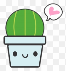 Kaktus Cactus Cute Love - Clip Art Emoji,Cactus Emoticon