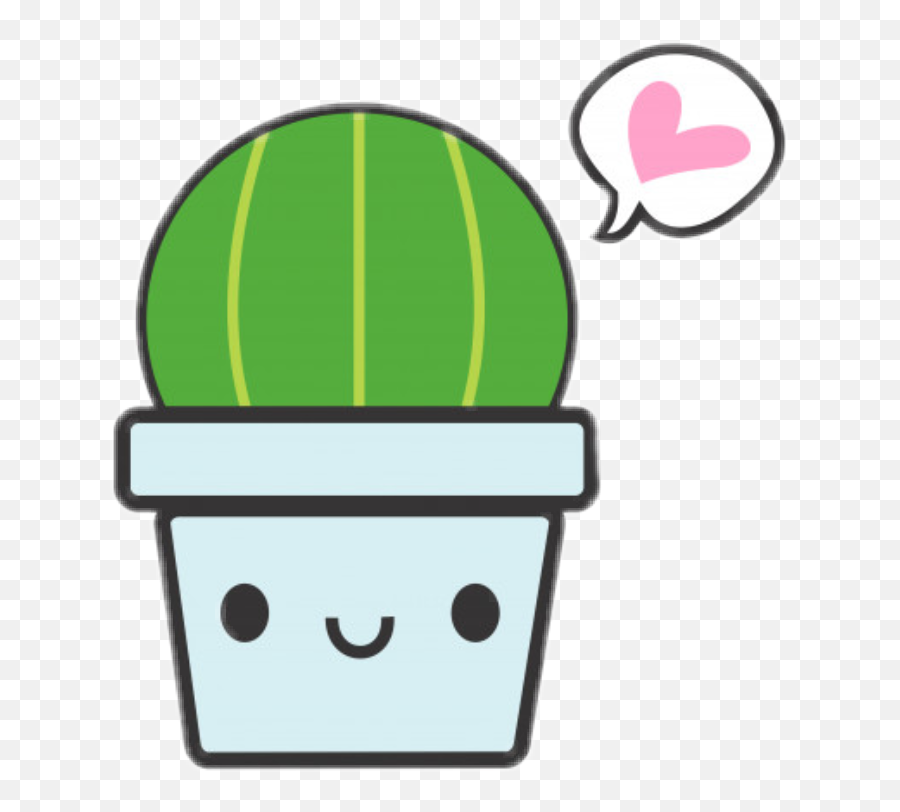 Kaktus Cactus Cute Love - Clip Art Emoji,Cactus Emoticon