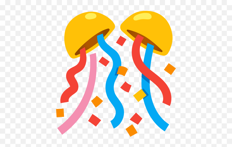 Confetti Ball Emoji - Emoji Confete,Confetti Emoji