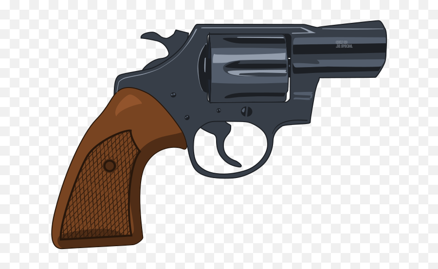 Download Free Png Mid Detail Snub Nosed Revolver - Revolver Clipart Emoji,Revolver Emoji