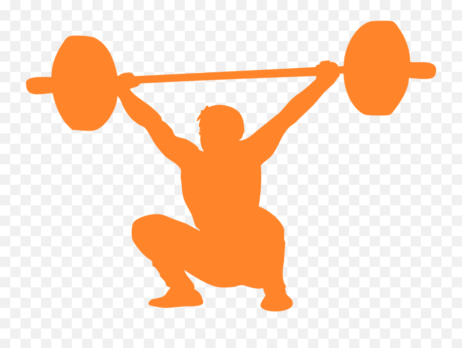 Exercise Clipart Weightlifting Exercise Weightlifting - Cartoon Person Lifting Weights Emoji,Weightlifting Emoji