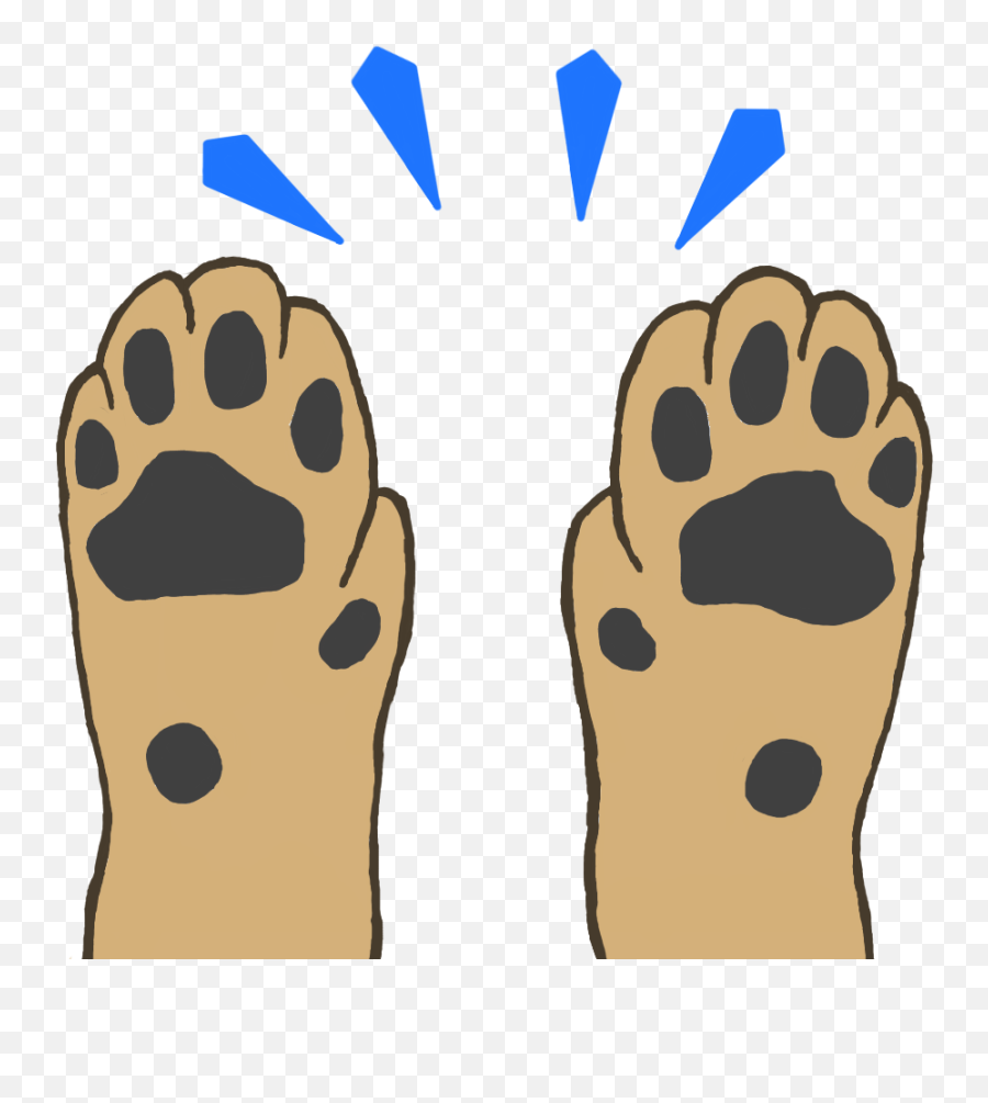 Lion Raise Paws Emoji - Cartoon,Paw Emoji