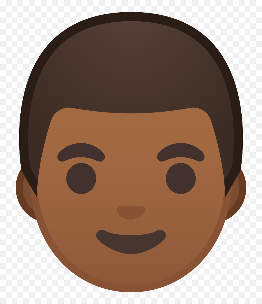 Man Medium Dark Skin Tone Icon - Emoji Man Medium Skin,Black Man Shrug Emoji