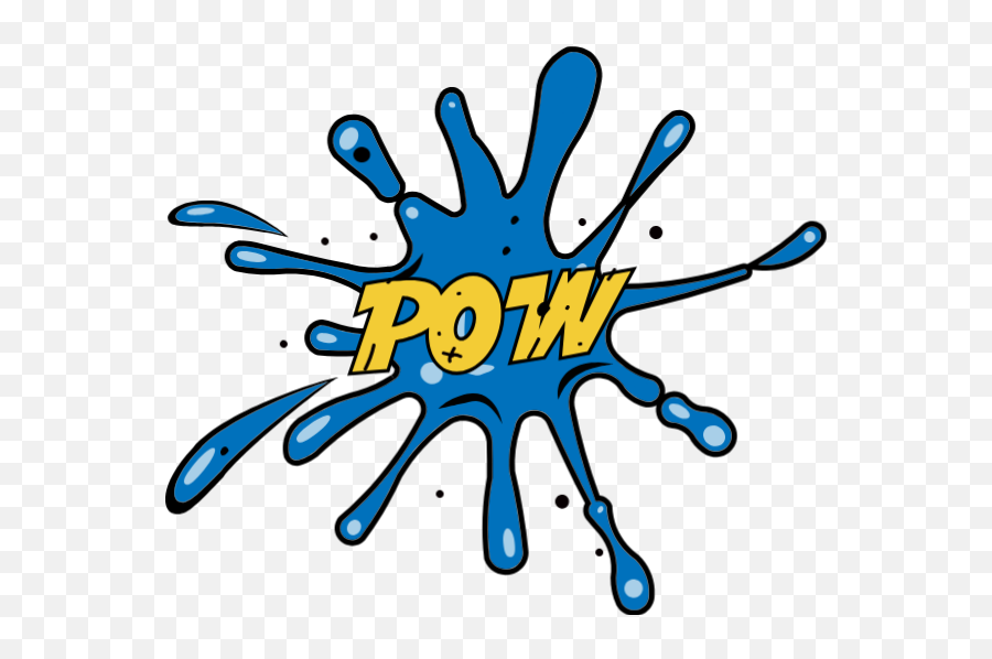 Free Online Comic Splash Emoji Expression Vector For - Graffiti Splash Blue,Splash Emoji
