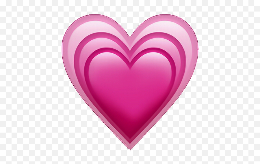 Heart Emoji Iphone Emojiip Pink Sticker - Iphone Heart Emoji Png,Balloon Emoji Png