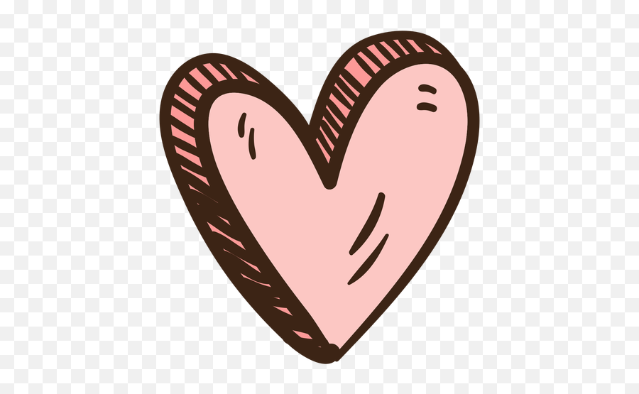 Vector Heart Transparent Png Clipart - Doodle Heart Clipart Png Emoji,Kermit Heart Emojis