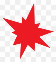 Clip Art Free Clipart Images Png - Explosion Clip Art Emoji,Red Star Emoji