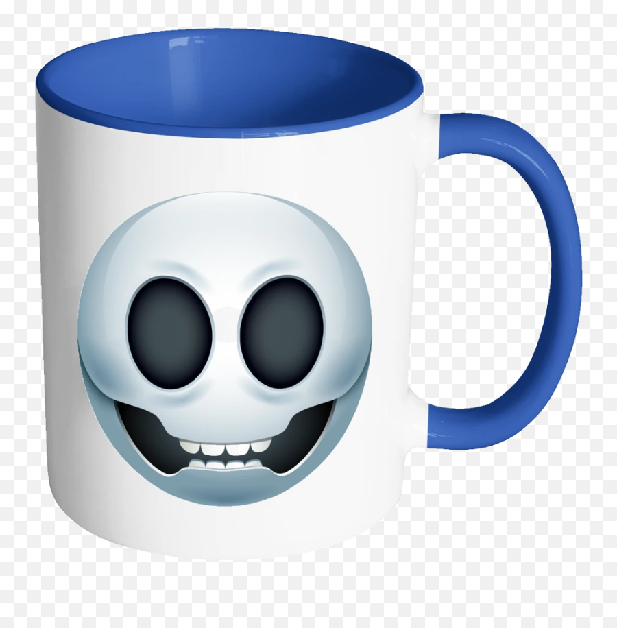 Emoji Skull Accent Mug - Mug,Emoji Bedding