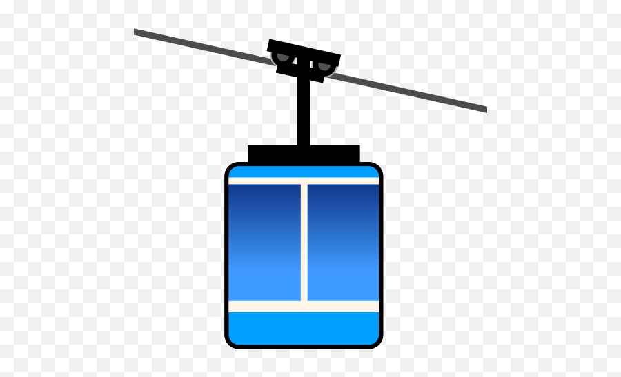 Aerial Tramway Emoji For Facebook - Clip Art,Aerial Tramway Emoji
