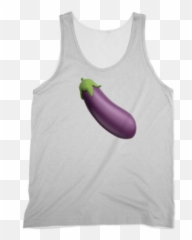 I Love Peach Emoji Shirt - Eggplant