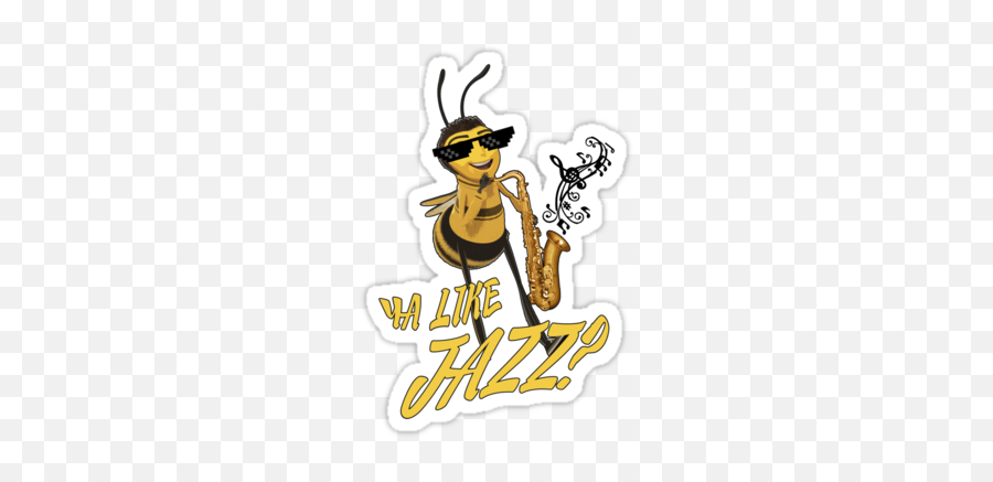 Bee Movie - Ya Like Jazz Sticker Emoji,Nutting Emoji