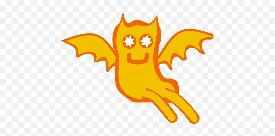 Sitting Devil - Clip Art Emoji,Fire Emoticon