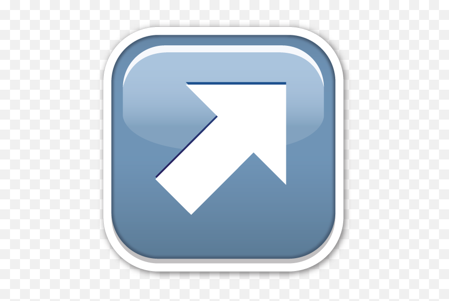 North East Arrow - Transparent Background Arrow Emoji,Calculator Emoji