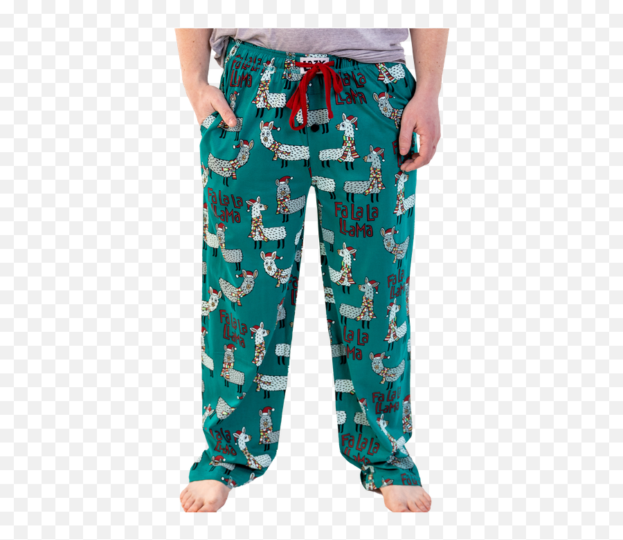 Llama Unisex Pj Pants - Pajamas Emoji,Emoji Pants Men