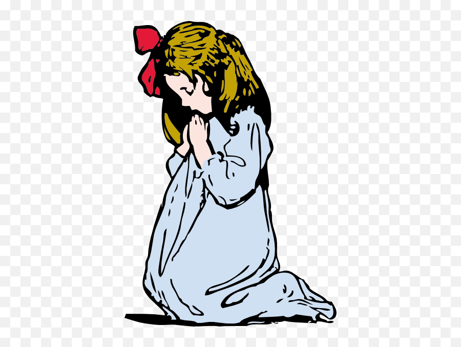 Someone Praying Clipart - Girl Praying Clip Art Emoji,Person Praying Emoji