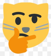 Thinking - Twitter Emoji Png