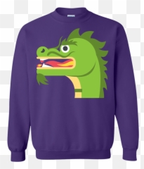 Dragon Face Emoji Sweatshirt,Yawn Emoji
