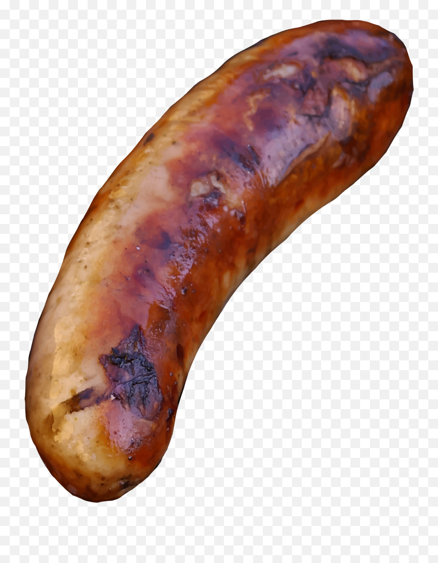 Sausage Vector Clipart Image - Sausage Png Emoji,Sunglasses Emoji