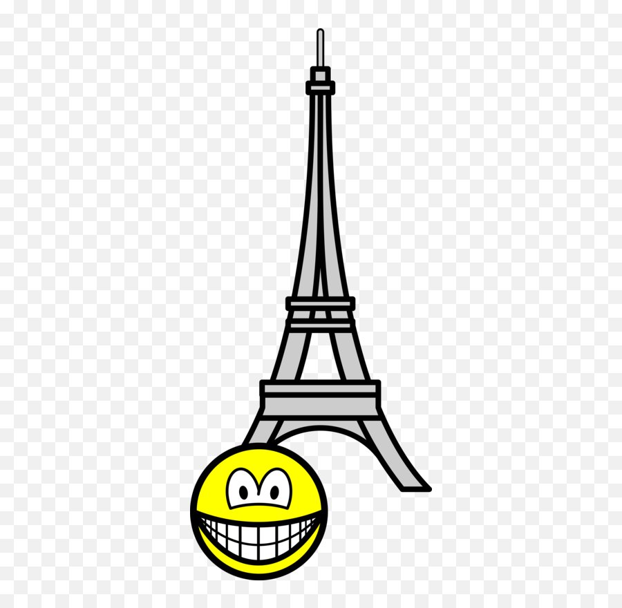 Smilies Emofaces - Eiffel Tower Clipart Gif Emoji,Eiffel Tower Emoticon