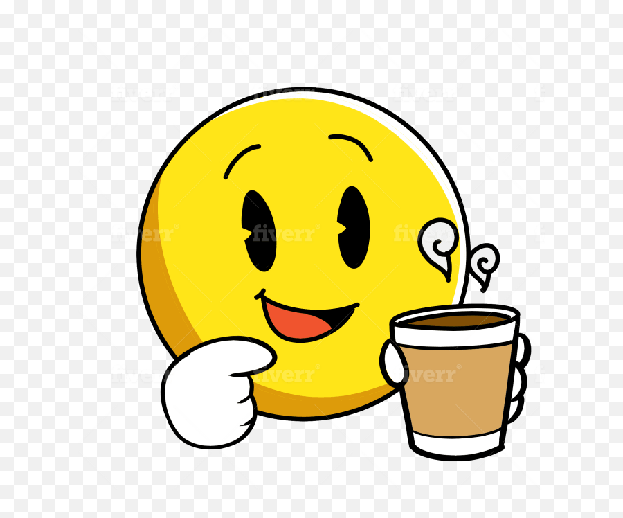 Draw Twitch Emotes Sticker Emoji Icon Or Avatar By Irkurniadi - Smiley,Coffee Emojis