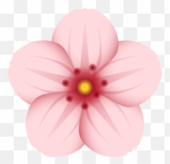 Cherry Blossom Flower Emoji Png Background - Icon Anime