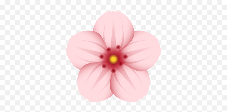 Cherry Blossom Flower Emoji Png Cherry Blossom Background - Cherry Blossom Icon Anime,Cherry Blossom Emoji