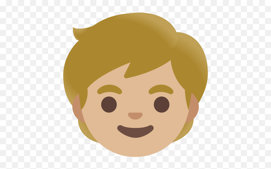 Medium - Emoji Kind Helle Hautfarbe,Child Emoji