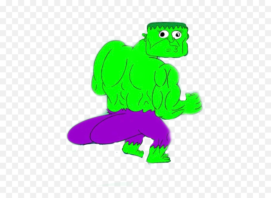Hulk Twerk Hulktwerk Cmv Sticker - Fictional Character Emoji,Twerk Emoji