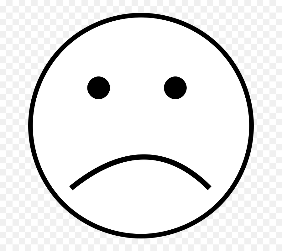 Free Facial Expression Emoticon Illustrations - White Sad Smiley Png Emoji,The Emoji Movie