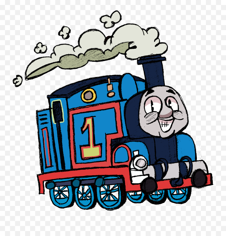 Thomas Percy Train Rail Transport Clip - Thomas The Tank Engine The Human Emoji,Train Emoji Transparent