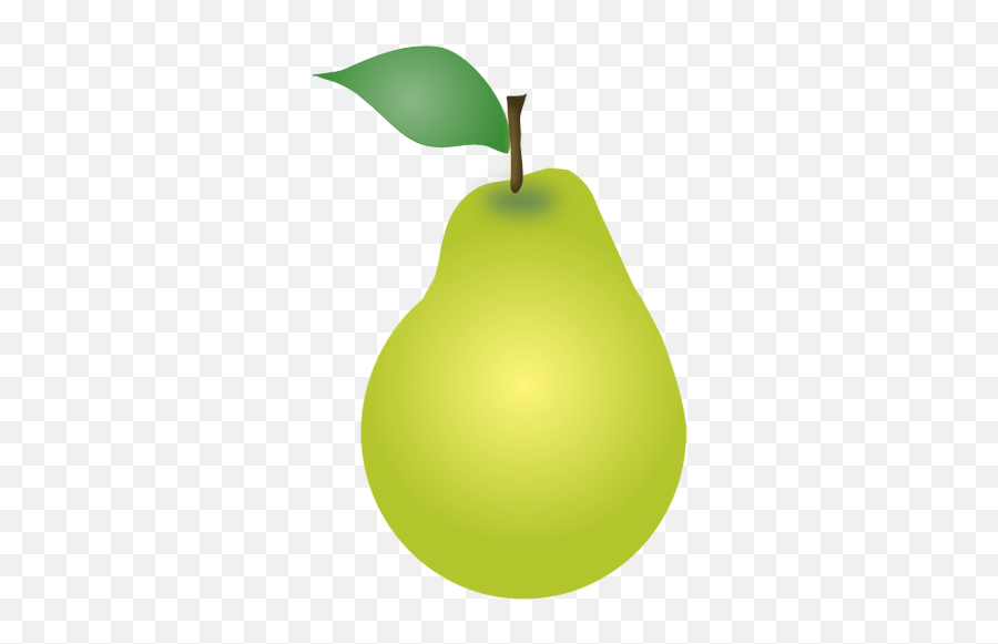 Green Pear - Pear Fruit Clipart Emoji,Roses Emoticon
