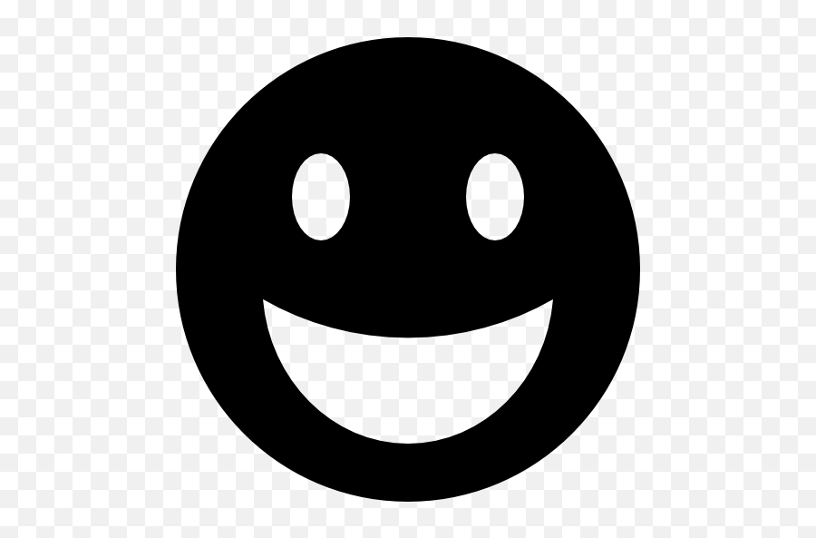Happy Free Vector Icons Designed - Smiley Face Clipart Silhouette Emoji,Emoji Vector