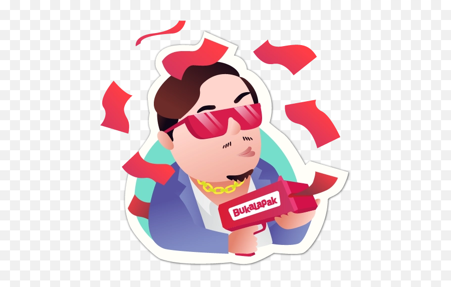 Crazy Rich Petamburan - Illustration Emoji,Crazy Emoji Keyboard